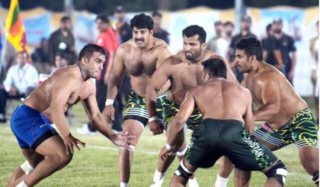 Kabbadi and village games in our region